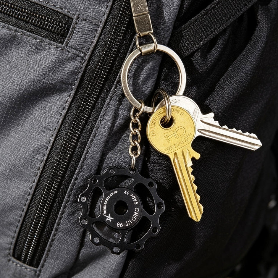 Personalised Bike Derailleur Keychain