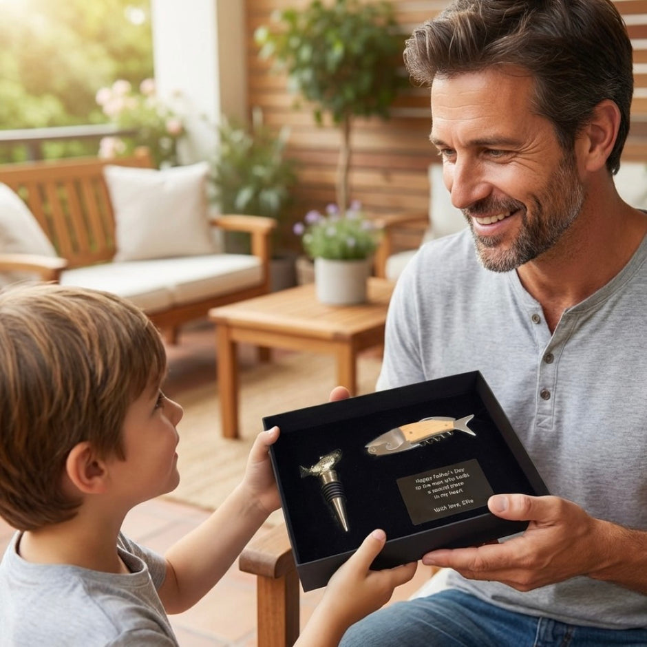 Personalised Fishing Gift Set for Men – Unique Fishing Gifts for Him, Father’s Day & Birthday Present