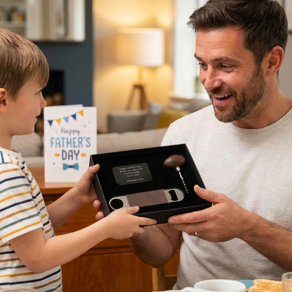Personalised Rugby Gift Set for Men – Unique Rugby Gifts for Him, Father’s Day & Birthday Present