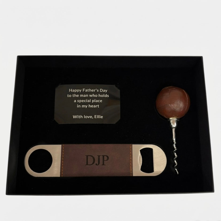 Personalised Football Gift Set for Men – Unique Football Gifts for Him, Father’s Day & Birthday Present