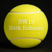 Personalised Wimbledon Themed Tennis Ball & Presentation Stand