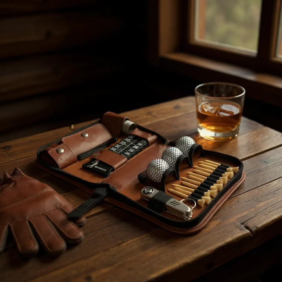 Ultimate Personalised Golfer’s Accessory Gift Set With Range Finder