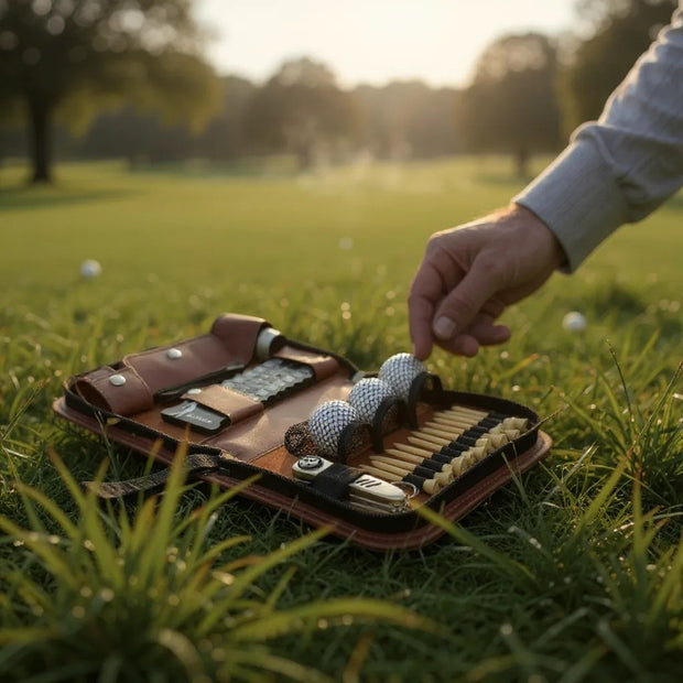 Ultimate Personalised Golfer’s Accessory Gift Set With Range Finder