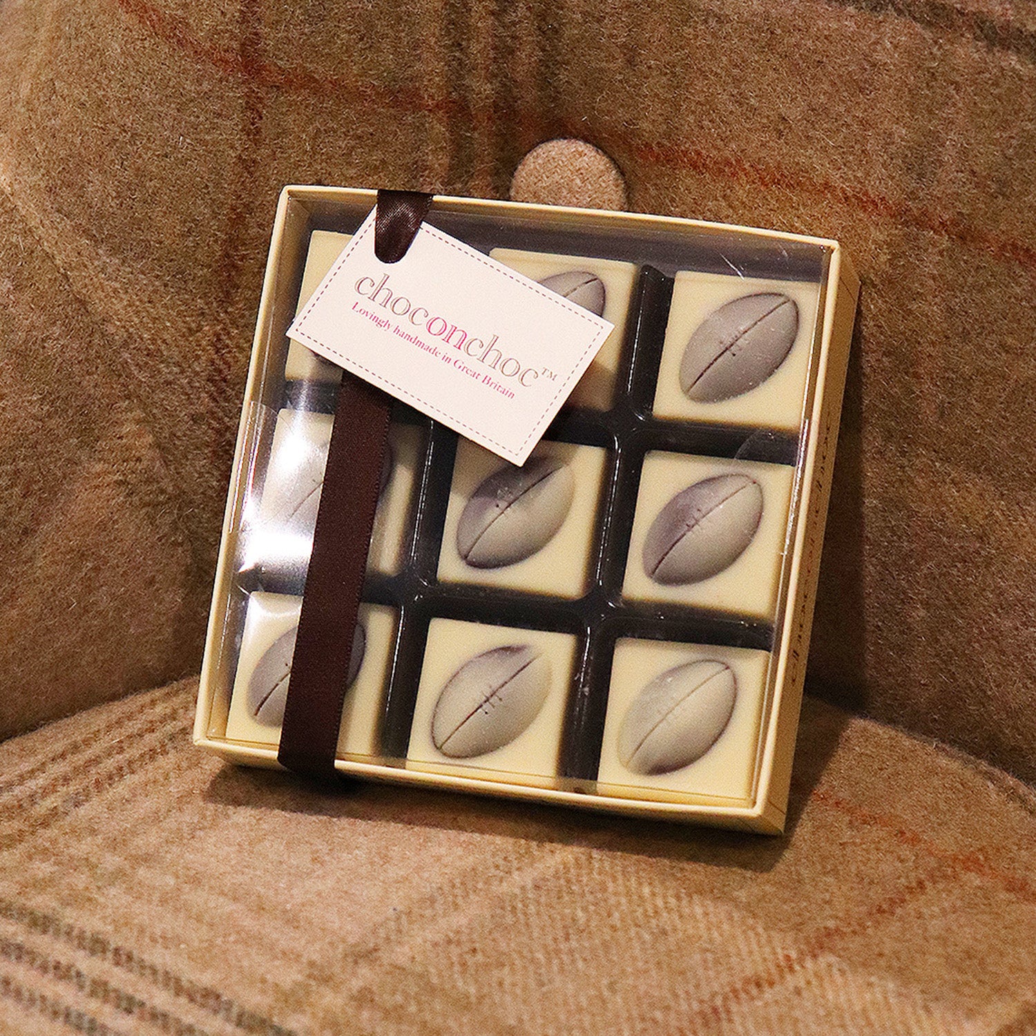 Premium Rugby Ball Belgian Chocolate – Monster Sporting Gifts