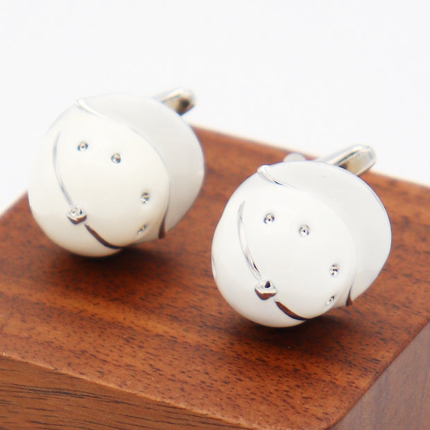 Personalised Polo Helmet Cufflinks