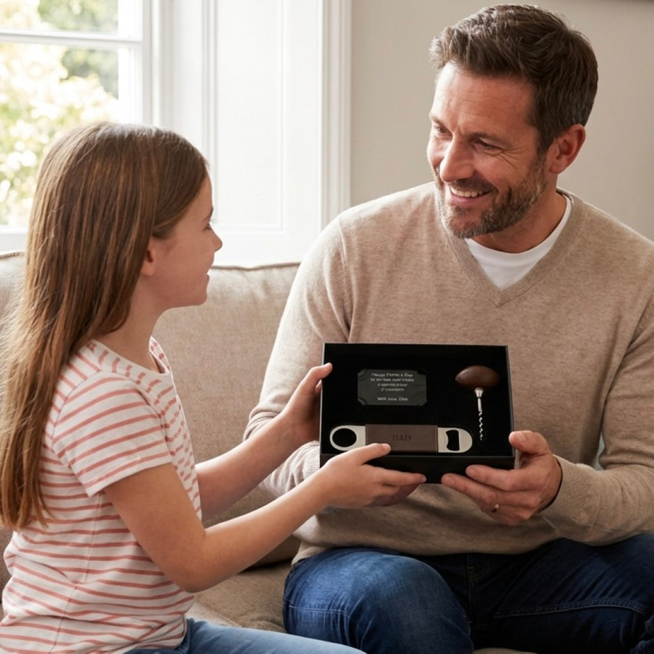Personalised Rugby Gift Set for Men – Unique Rugby Gifts for Him, Father’s Day & Birthday Present