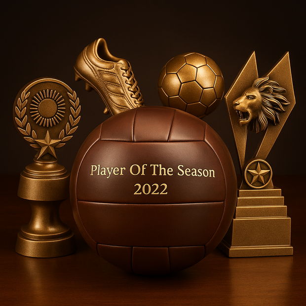 Personalised Vintage Leather Football