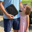 Luxury Personalised Golf Gift Set – PU Leather Golf Accessories Case – Father’s Day Gift for Dad Golfer