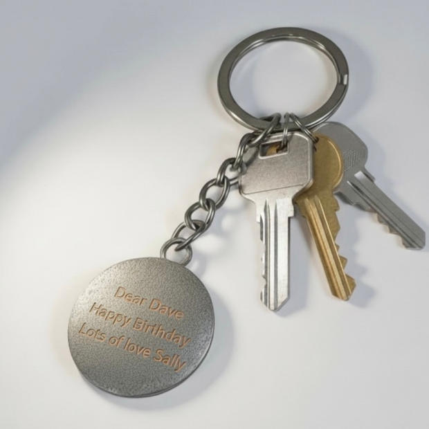 Personalised Dartboard Darts Key Chain/Keyring