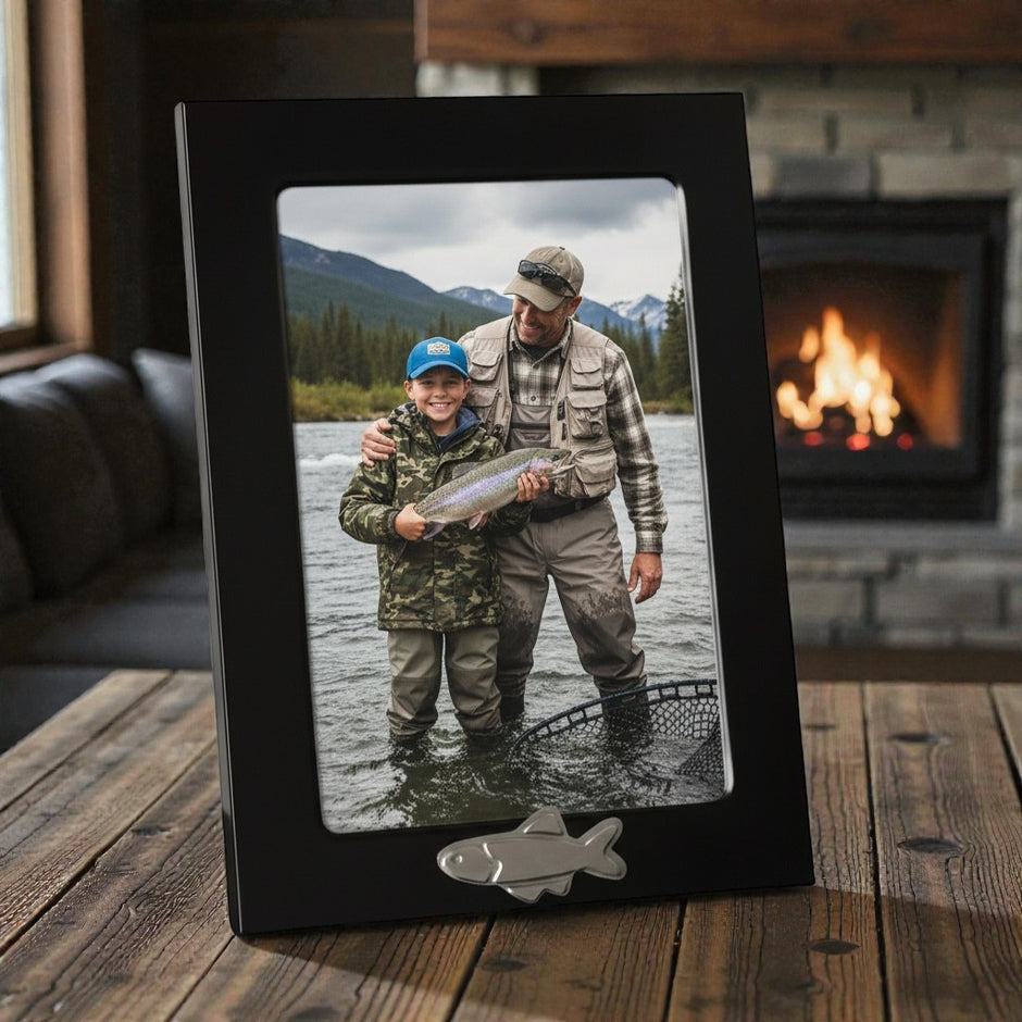 Personalised Fishing Photo Frame