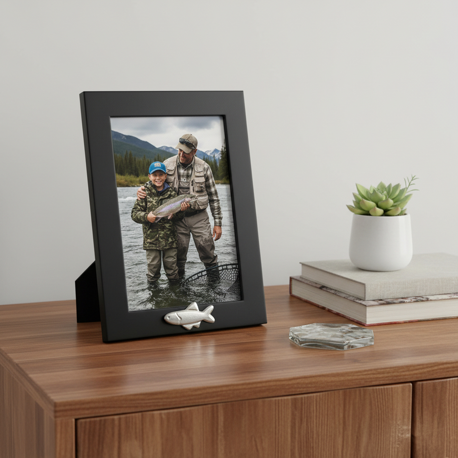 Personalised Fishing Photo Frame