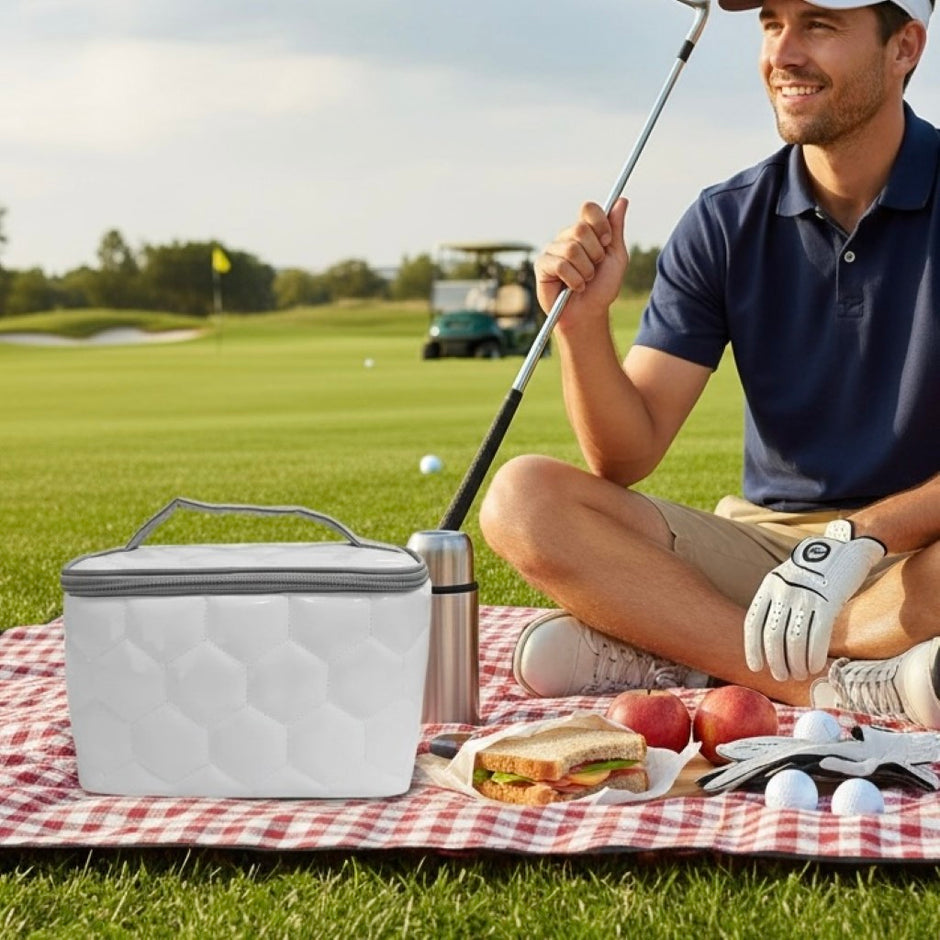 Personalised Golf Insulated Lunch Bag
