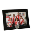 Personalised Football Photo Frame With Ball Motif