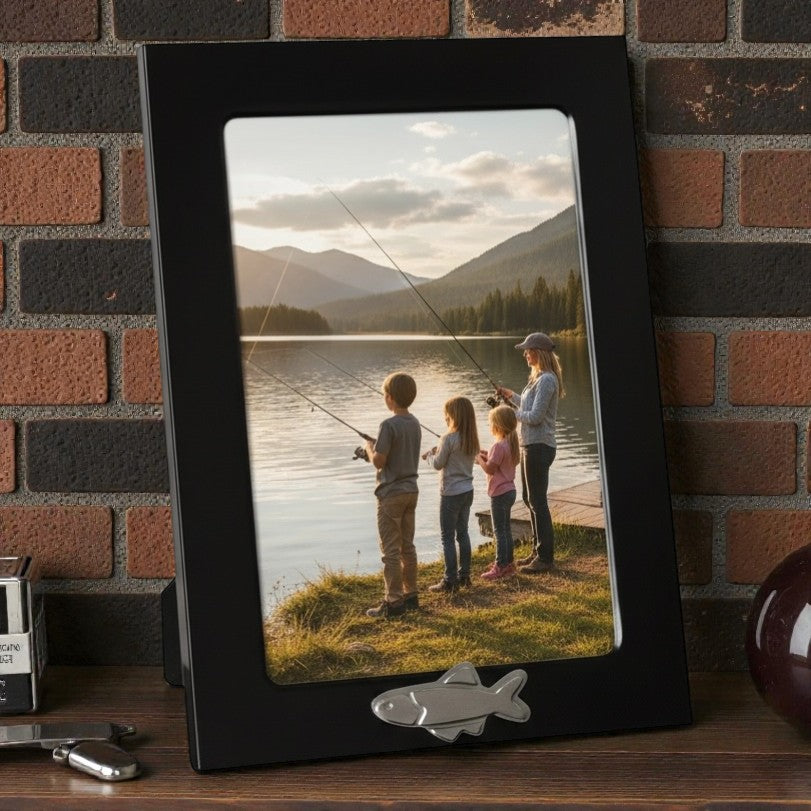 Personalised Fishing Photo Frame