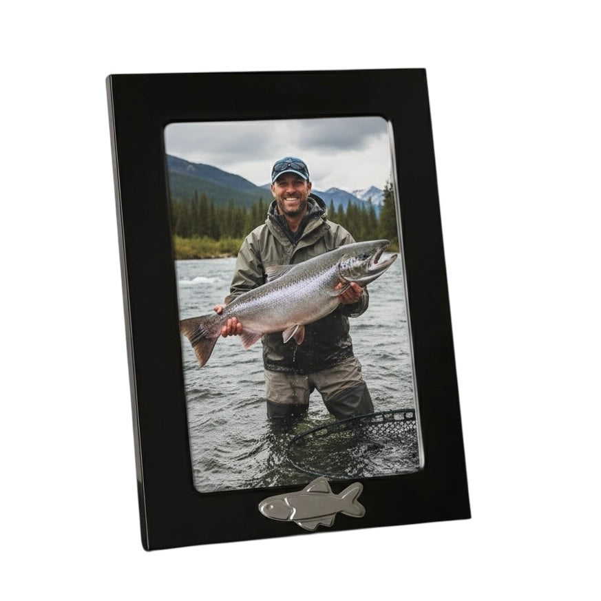 Personalised Fishing Photo Frame