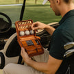 Personalised Golfer’s Accessory Gift Set – Tan Leather Case