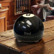 Personalised Black 8 Ball Pool Ball Bottle Opener
