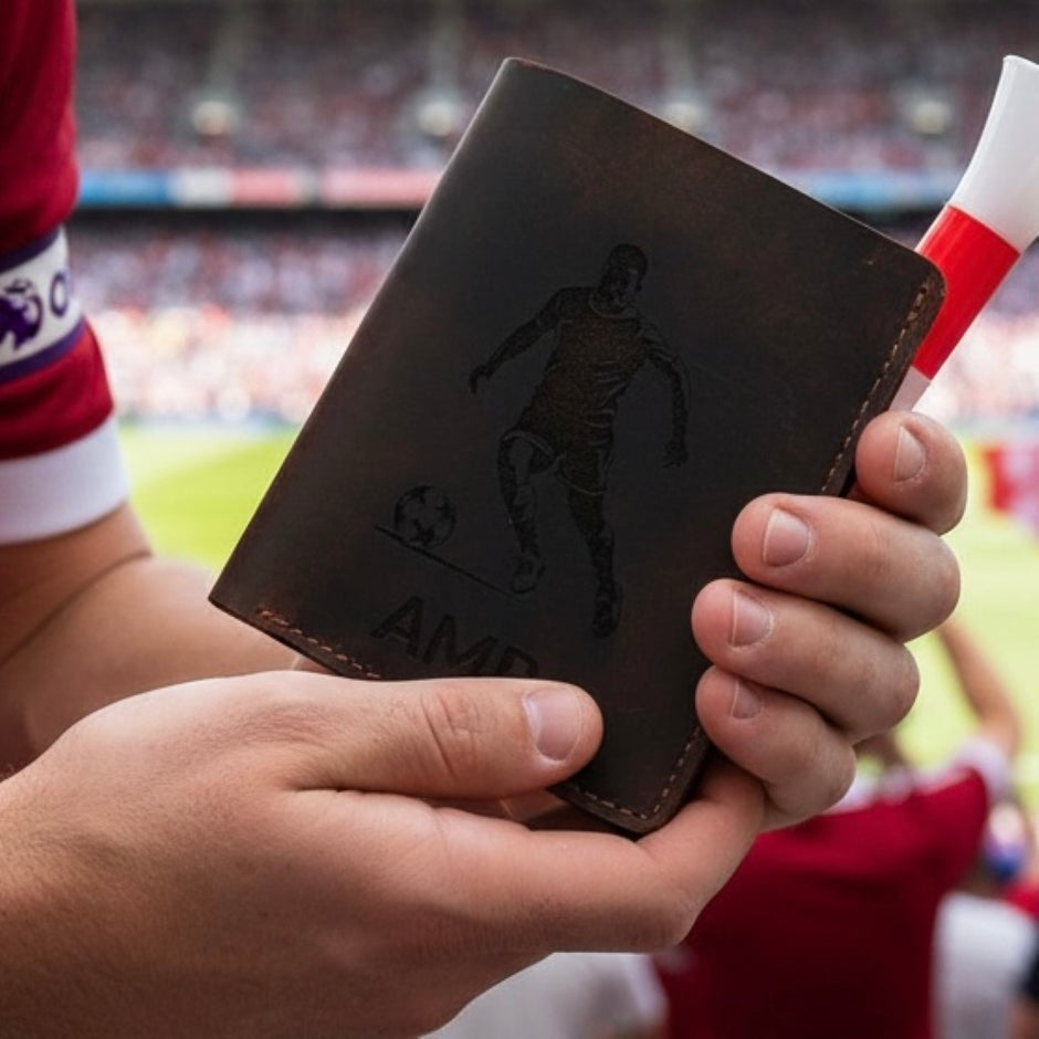 Personalised Buffalo Leather Sports Wallet
