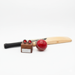 Personalised Cricket Ball Leather Cufflinks