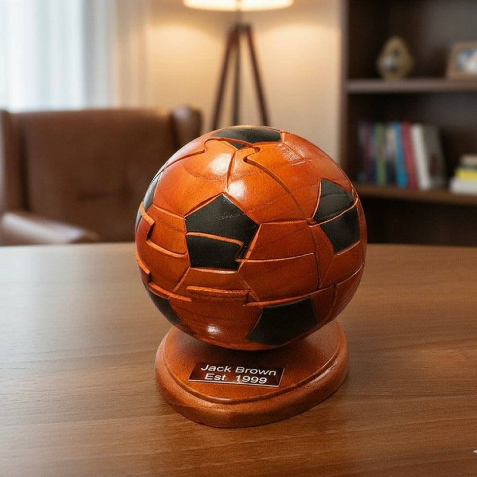 Personalised 3D Football Puzzle Ornament