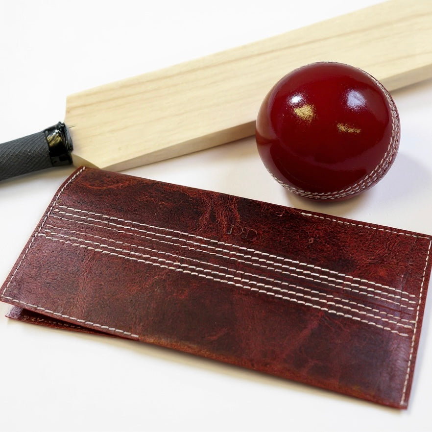 Personalised Leather Cricket Glasses Case