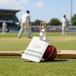 Personalised White Cricket Luggage Tag