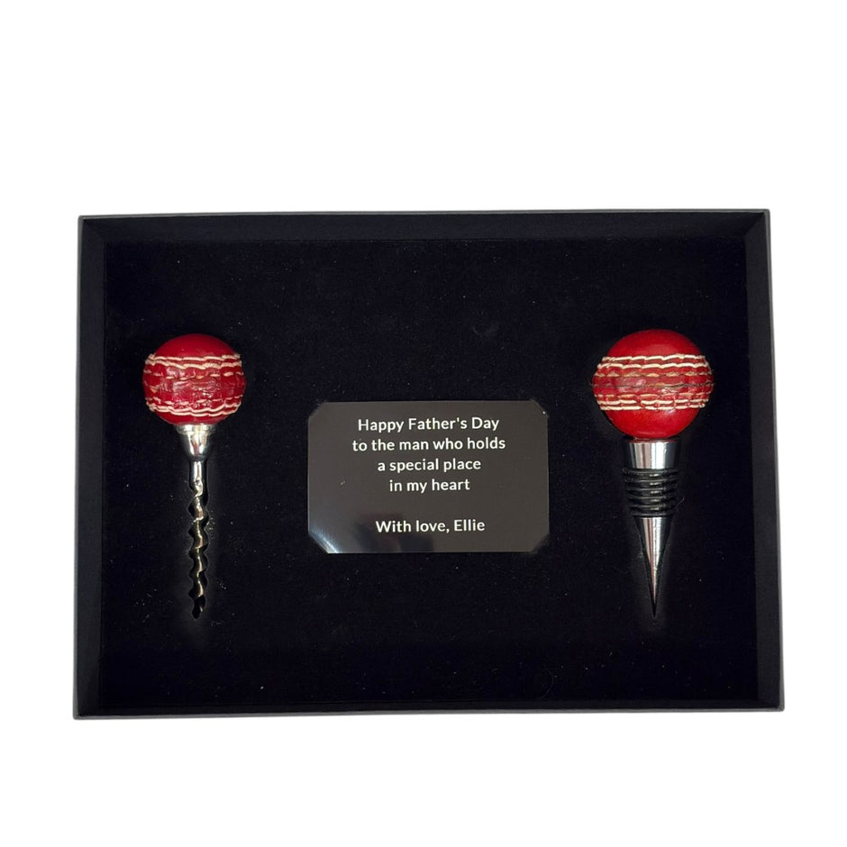 Personalised Cricket Bar Gift Set – Unique Cricket Gifts for Men, Him & Father’s Day