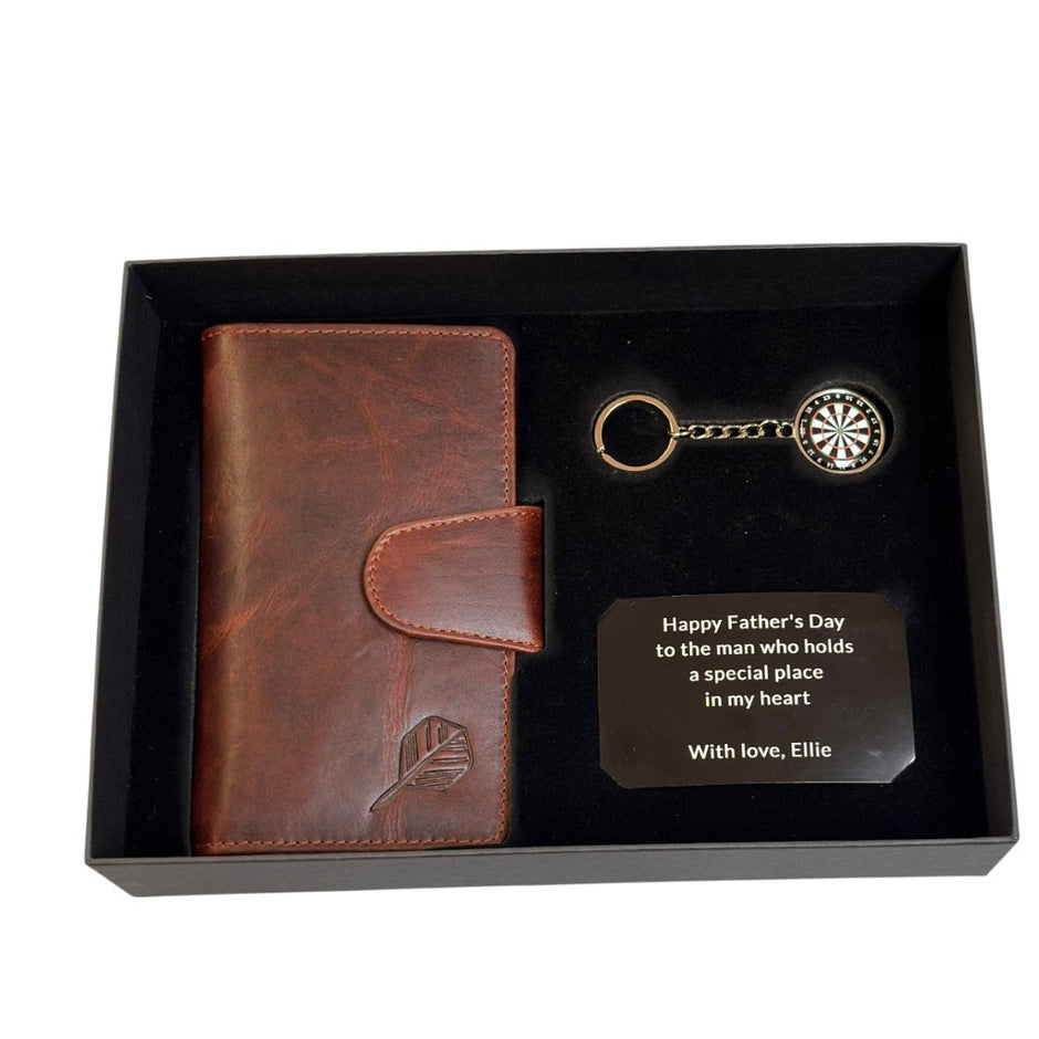 Personalised Darts Gift Set for Men – Unique Darts Gifts for Him, Father’s Day & Birthday Present