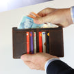 Personalised Buffalo Leather Sports Wallet