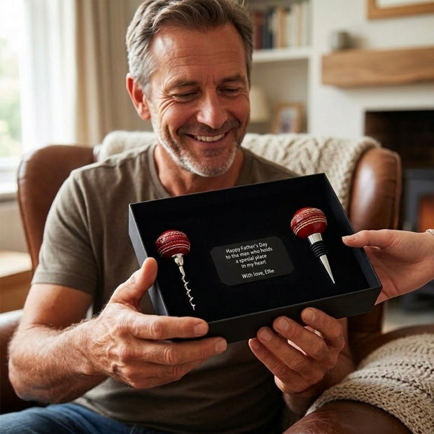 Personalised Cricket Bar Gift Set – Unique Cricket Gifts for Men, Him & Father’s Day