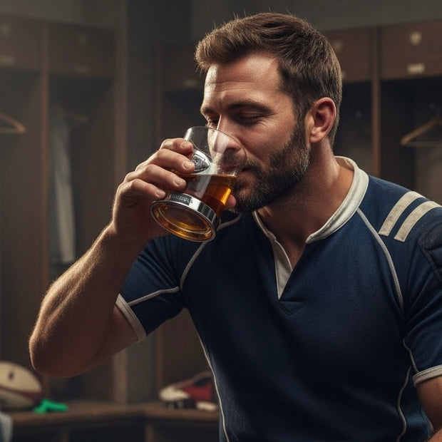 Personalised Rugby Whisky Glass | Unique Rugby Gift UK