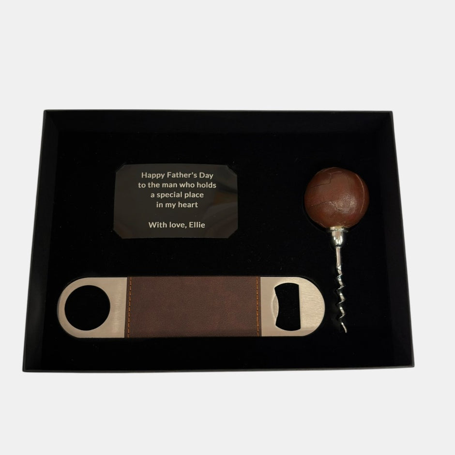 Personalised Football Gift Set for Men – Unique Football Gifts for Him, Father’s Day & Birthday Present