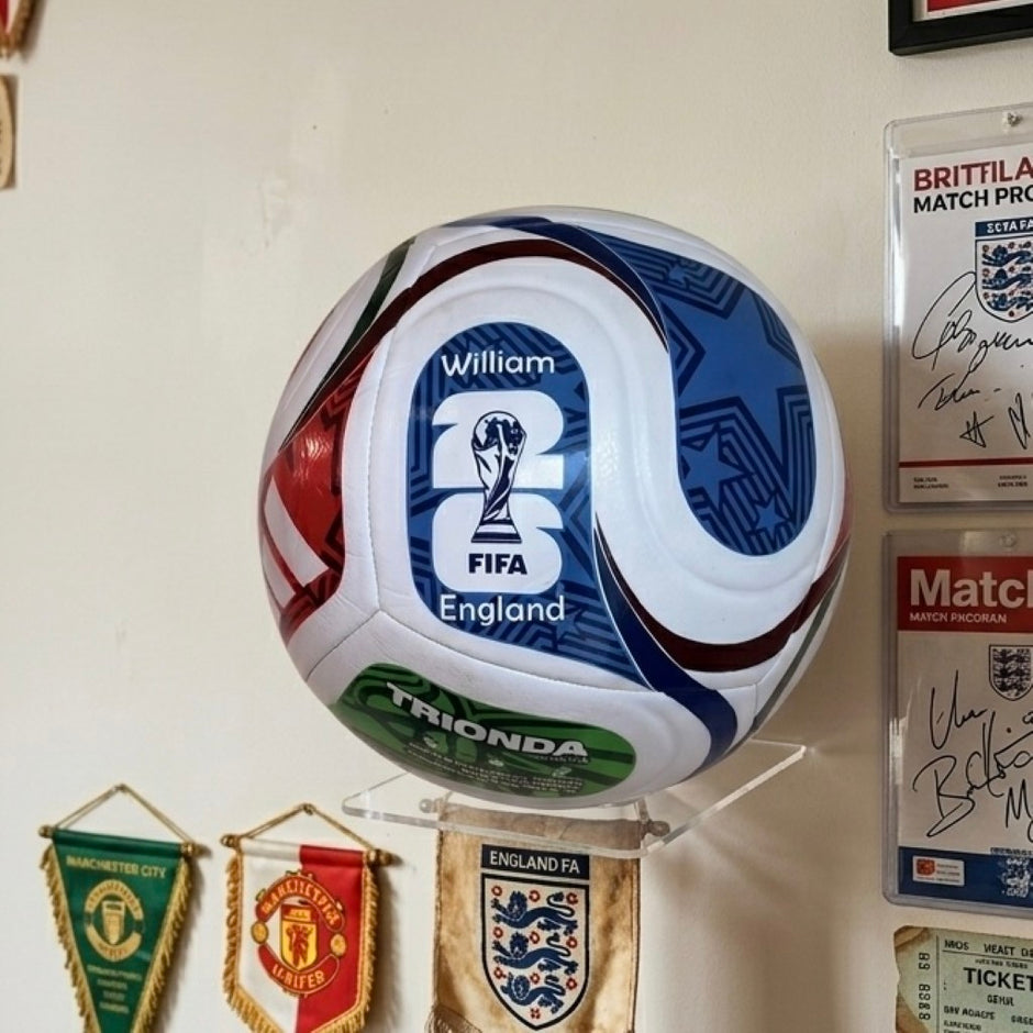 Personalised Official World Cup 26 Football - Custom Name & Country