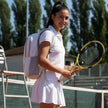 Tennis White Rucksack