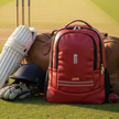 Personalised England Cricket Red Rucksack