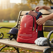 Personalised England Cricket Red Rucksack