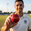 Personalised Vintage Leather Cricket Ball