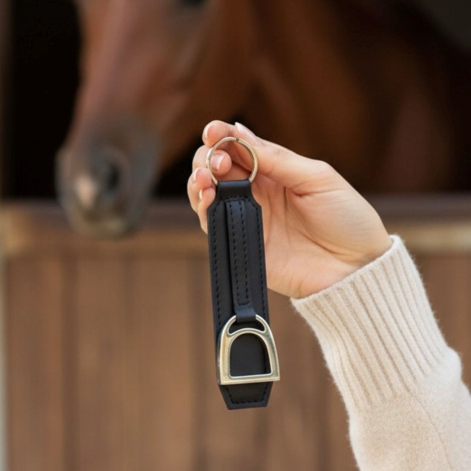 Personalised Equestrian Stirrup Keyring