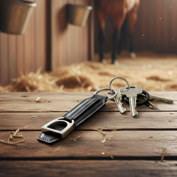 Personalised Equestrian Stirrup Keyring