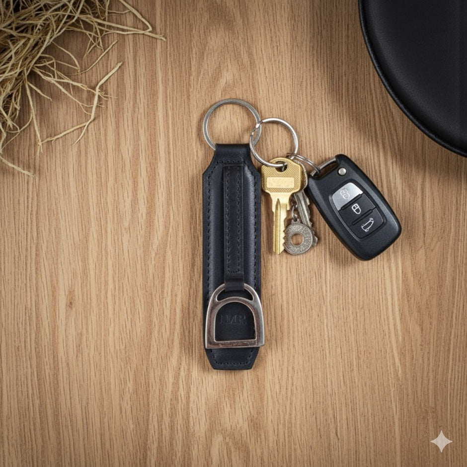 Personalised Equestrian Stirrup Keyring