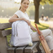 Personalised Cricket White Rucksack