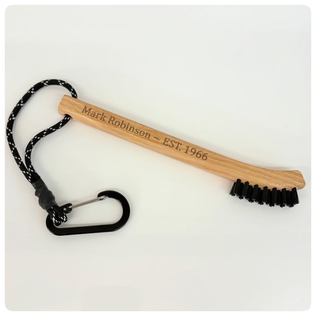Personalised Sports Boot And Shoe Brush