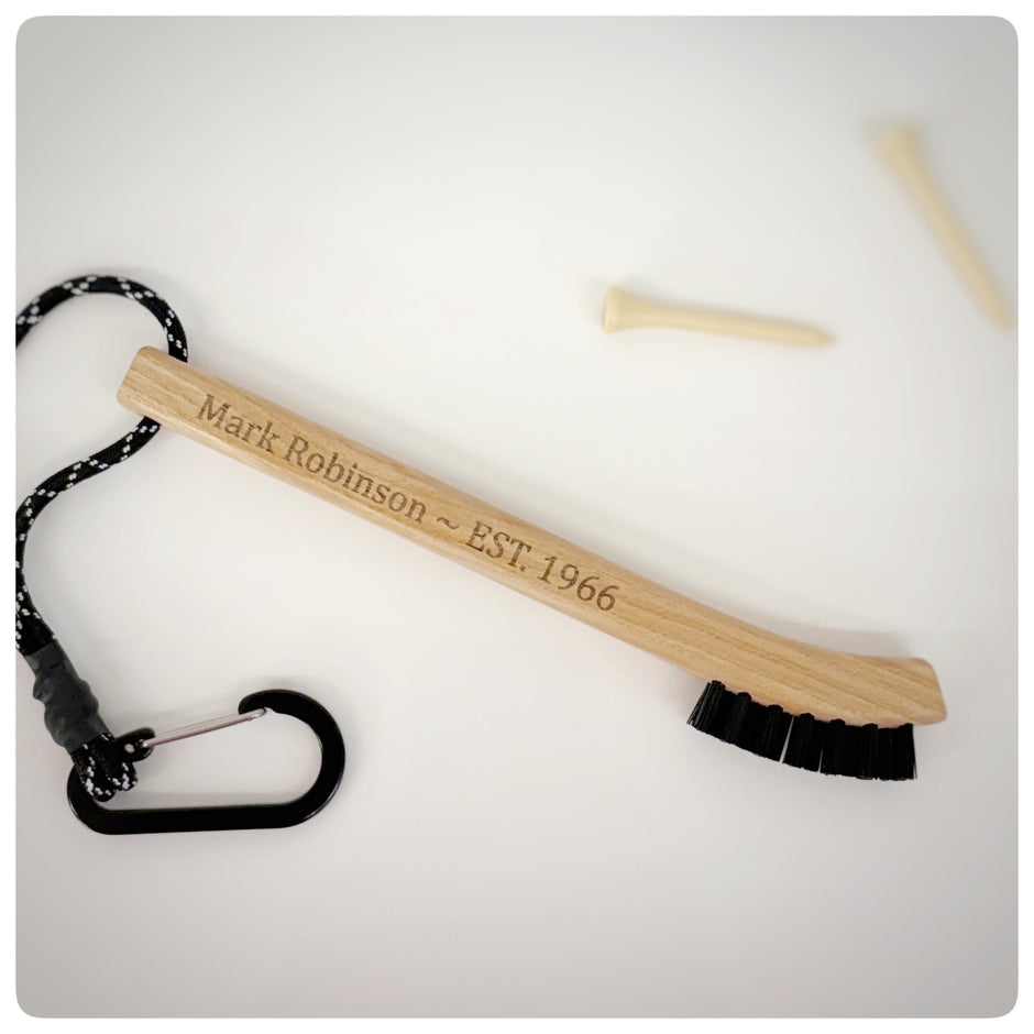 Personalised Sports Boot And Shoe Brush