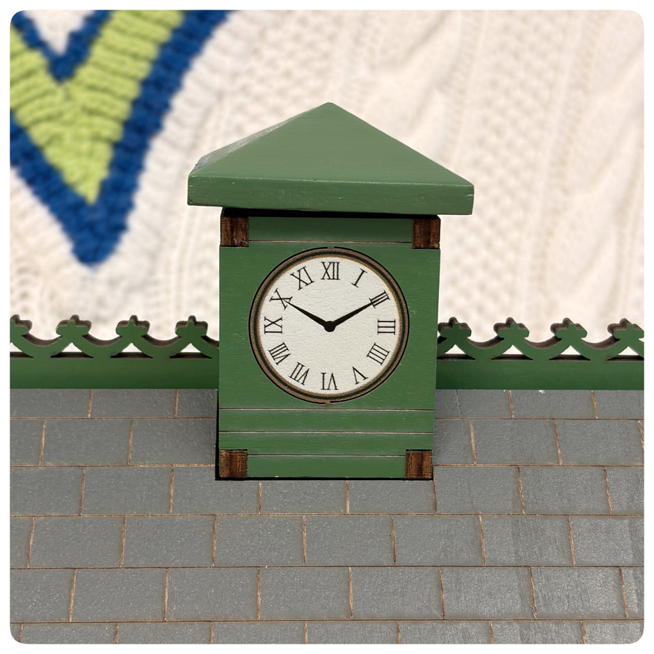 Personalised Cricket Pavilion Desk Tidy Trinket Box