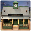 Personalised Cricket Pavilion Desk Tidy Trinket Box