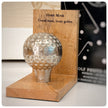 Personalised Golf Ball Ornament – Handmade Golf Gift & Alternative Trophy