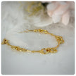 18ct Gold Plated Snaffle Bit Bracelet