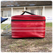 Personalised Red Cricket Insulated Lunch Bag