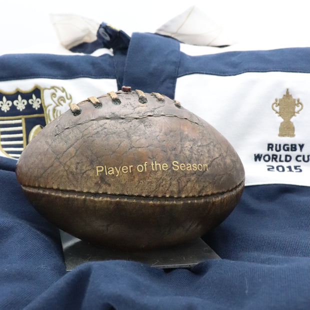 Personalised Rugby Ball Trophy/Ornament