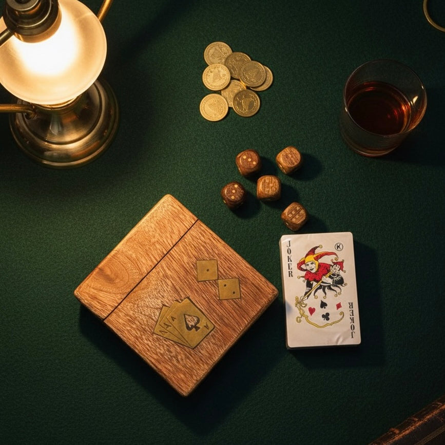 Personalised Tour Bus Dice & Card Games